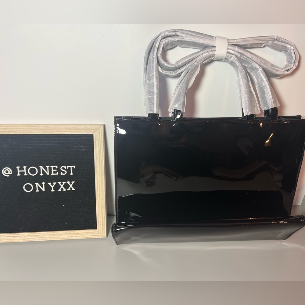 Medium black patent leather Telfar - Picture 10 of 15